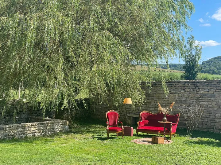 Jardins, campagne et bâtiments du Domaine Le Pré du Chêne