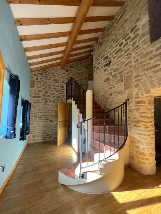 Intérieur du gîte du Domaine Le Pré du Chêne